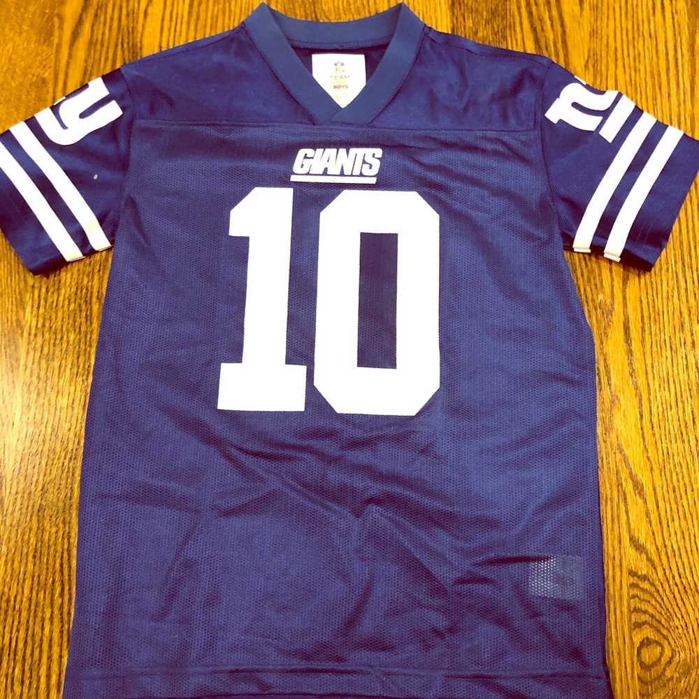 Boys New York giants eli manning jersey